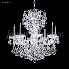  94208S00-XF - Vienna 8 Glass Light Chandelier