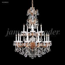  94329BZ22 - Madrid Cast Brass 15Light Entry Chandelier