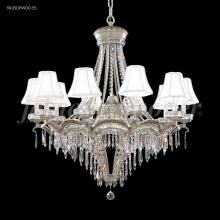  94350PW00-55 - Dynasty Cast Brass 12 Light Chandelier