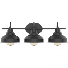  E20069-001 - Wilbur 3-Light Black Vanity Light