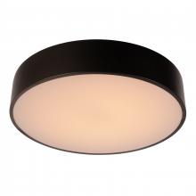  W33561MB20 - Aperture 36-Watt Matte Black Finish Integrated LEd Circle Flush Mount Ceiling Light 20 in. Dia x 4 i