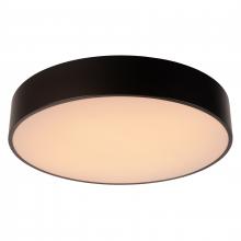  W33562MB24 - Aperture 48-Watt Matte Black Finish Integrated LEd Circle Flush Mount Ceiling Light 24 in. Dia x 4 i