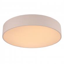  W33562MW24 - Aperture 48-Watt Matte White Finish Integrated LEd Circle Flush Mount Ceiling Light 24 in. Dia x 4 i