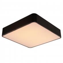  W33565MB20 - Aperture 36-Watt Matte Black Finish Integrated LEd Square Flush Mount Ceiling Light 20 in. L x 20 in