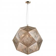  W83430RG24 - Geometrics 5-Light Rose Gold Finish Finish Stainless Steel Pendant Light 24 in. Dia x 24 in. H Large