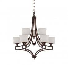  1P-7211-9-13 - Terrell 6+3 Light Chandelier