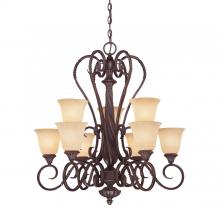  1P-8287-9-52 - Bellingham 6+3 Light Chandelier