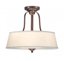  6P-2175-3-129 - Maremma 3 Light Semi Flush