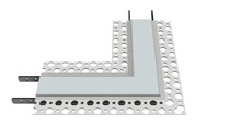  CH1-COR-M10-9001 - 90-Degree Flat Corner Channel for Inspire Mud-In 1" Channel