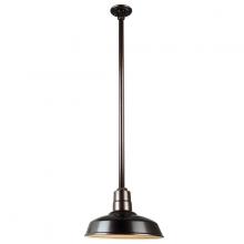  H-QSN15114-SA-145/QSN36ST3-145/QSNHDSMC-145 - 14" Ceiling Stem Light