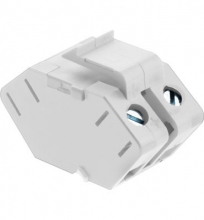  ACSSIW1 - adorne? Single Keystone Speaker Connector, White