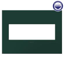  AWP3GEG - Adorne® Evergreen Three-Gang Screwless Wall Plate with Microban®