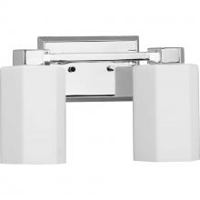  P300477-015 - Estrada Collection Two-Light Polished Chrome Contemporary Bath & Vanity Light