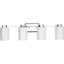  P300479-015 - Estrada Collection Four-Light Polished Chrome Contemporary Bath & Vanity Light