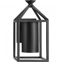  P560334-31M - Stallworth Collection One-Light Matte Black Contemporary Outdoor Large Wall Lantern