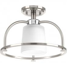  P350032-009 - West Village Collection 13-1/2" One-Light Semi-Flush Convertible