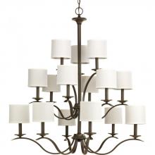  P4650-20 - Inspire Collection Fifteen-Light, Three-Tier Chandelier