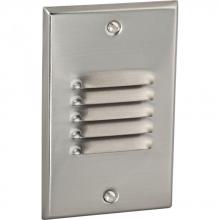  P6828-0930K - LED Step/Wall Light Louvered