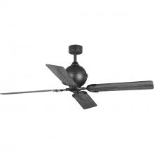  P250010-080 - Royer Collection 56" Four-Blade Forged Black Ceiling Fan