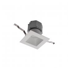 WAC US R4DSDN-F9CS-WT - Pop-In 4" New Construction Square Downlight 5CCT