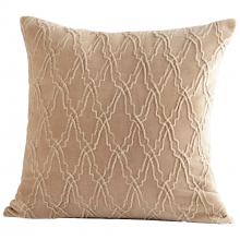  09413-1 - &Pillow Cover|Tan-18x18