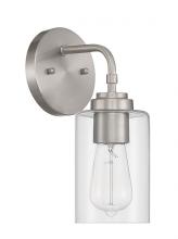  56001-BNK - Stowe 1 Light Wall Sconce in Brushed Polished Nickel