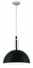  ZA4921-MNSA - Kahn 1 Light Outdoor Pendant in Midnight/Satin Aluminum