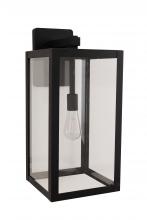  ZA7134-TB - Harris 1 Light 22.25" Outdoor Lantern in Textured Black