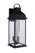  ZA7224-MN - Bent Tree 3 Light Outdoor Wall Lantern in Midnight