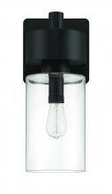  ZA5324-MN - Bennet 1 Light Large Outdoor Wall Lantern in Midnight