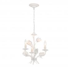  4813-WW - Southport 3 Light Wet White Mini Chandelier