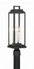  ASP-8919-MK - Aspen 4 Light Matte Black Outdoor Post