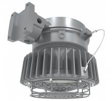  HAZLED120WMCG - HAZARDOUS LOCATION 120W 5000K WALL MOUNT CLEAR GLOBE GRAY