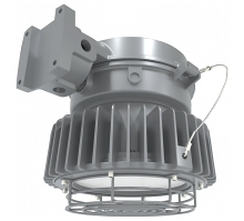  HAZLED120WMFF - HAZARDOUS LOCATION 120W 5000K WALL MOUNT FROST FLAT GRAY