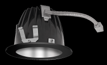  NDLED6RD-50Y-S-B - RECESSED DOWNLIGHTS 20 LUMENS NDLED6RD 6 INCH ROUND UNIVERSAL DIMMING 50 DEGREE BEAM SPREAD 3000K