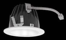  NDLED6RD-50N-W-W - RECESSED DOWNLIGHTS 20 LUMENS NDLED6RD 6 INCH ROUND UNIVERSAL DIMMING 50 DEGREE BEAM SPREAD 4000K