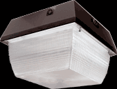  VAN3F32QT - VANDALPROOF 2400 LUMENS VAN3 9 INCHES X 9 INCHES CEILING 32W CFL QT BRONZE