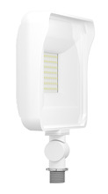  X34-65L-830W/120 - Floodlights, 6968 lumens, X34, 64W, knuckle mount, 80cCRI 3000K, white, 120V