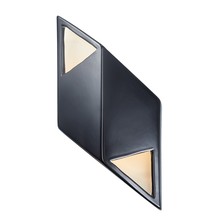  CER-5835-BKMT - Small ADA Rhomboid Left LED Wall Sconce