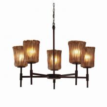  GLA-8410-16-AMBR-DBRZ - Union 5-Light Chandelier