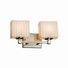  PNA-8422-55-WFAL-NCKL - Tetra 2-Light Bath Bar