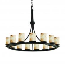  ALR-8716-10-MBLK-LED21-14700 - Dakota 21-Light 1-Tier Ring LED Chandelier