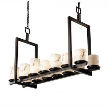  FAL-8769-10-DBRZ - Dakota 14-Light Bridge Chandelier (Short)