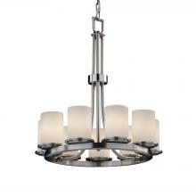  FSN-8766-10-OPAL-NCKL - Dakota 9-Light Ring Chandelier