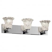  GLA-8923-20-LACE-CROM - Modular 3-Light Bath Bar