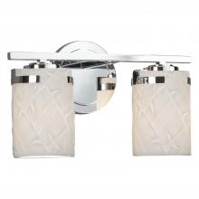  POR-8452-10-BANL-CROM - Atlas 2-Light Bath Bar