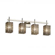  WGL-8414-15-GRCB-NCKL - Union 4-Light Bath Bar