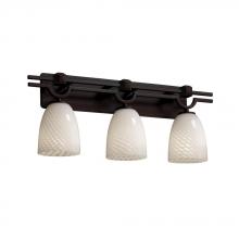  FSN-8503-10-OPAL-DBRZ - Argyle 3-Light Bath Bar