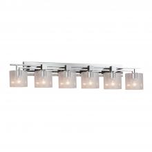  FSN-8706-30-SEED-CROM - Aero 6-Light Bath Bar