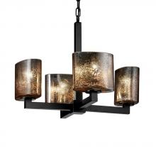  FSN-8829-10-MROR-NCKL - Modular 4-Light Chandelier